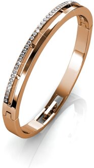 Kristine Sets - Roségoud en kristal - One Size