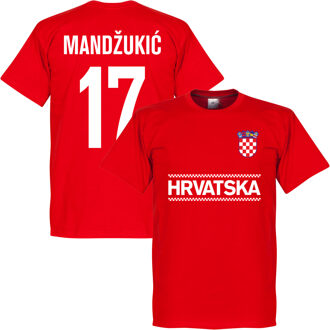Kroatie Mandzukic Team T-Shirt