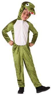 Krokodil Croco verkleedoutfit voor kinderen 116 (5-6 jaar) - Carnavalskostuums Groen