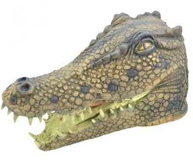 Krokodillen masker van rubber