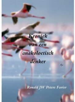 Kroniek Van Een Anakoelitisch Denker - Ronald Jw Peters Favier