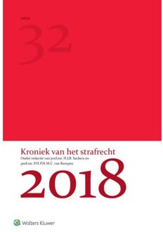 Kroniek Van Het Strafrecht / 2018 32