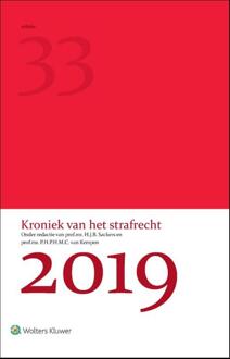 Kroniek Van Het Strafrecht 2019