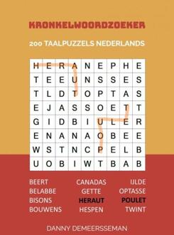 Kronkelwoordzoeker -  Danny Demeersseman (ISBN: 9789403708102)