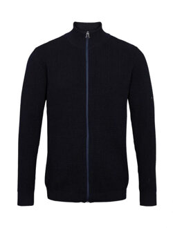 Kronstadt Abel Zip Casual Sweater Heren 3XL Donkerblauw