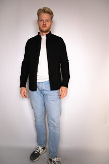 Kronstadt Johan Overhemd Heren S Zwart