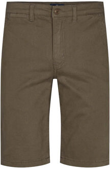 Kronstadt Jonas Twill Casual Short Heren 4XL/30B Donkergroen