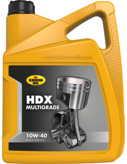 Kroon Oil 5 L can Kroon-Oil HDX 10W-40 - 00303