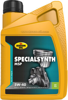 Kroon Oil Motorolie 31257 Specialsynth MSP 5W40 - 1 Liter