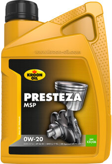 Kroon Oil Motorolie Presteza MSP 0W-20 - 1 Liter