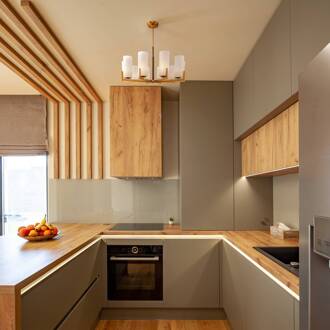 kroonluchter Fortano, 10-lamps, glas, E27 messing, wit