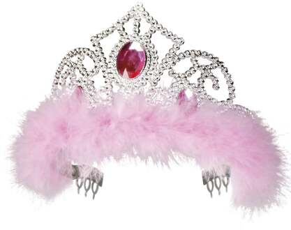 Kroontje prinses Anne Zilver - Grijs