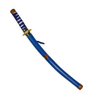 Kruger Ninja zwaard in schede blauw