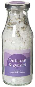 Kruidenmix voor voetenbad magnesium & lavendel - 165 gram