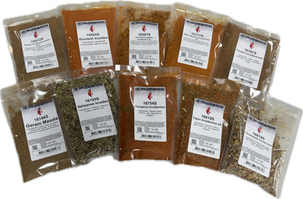 Kruidenpakket mixen zonder toegevoegd zout