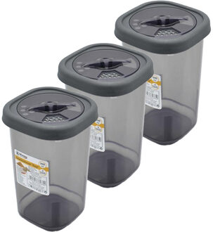 Kruidenstrooier 350ml - 3x - Met 3 standen - Handige kruidenhouder / voorraadpot