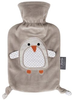 Kruik met pluche hoes pinguin opdruk 0,8 liter - Action products