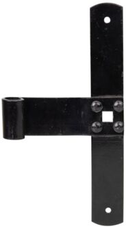 Kruisheng Galvanisch Blauw Verzinkt Zwart 180x30mm ⌀16mm