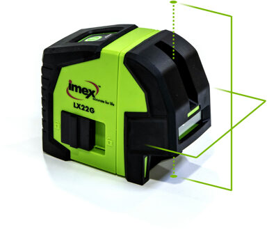 Kruislijnlaser LX22 - groene laser - 012-LX22G 012-LX22G