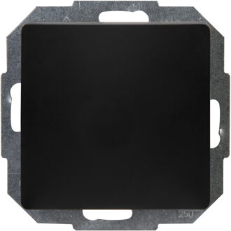 Kruisschakelaar - Paris HK05 - Inbouw - 1-voudig Enkel Schakelaar - Mat Zwart