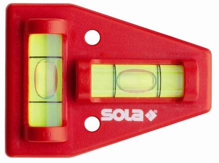 Kruiswaterpas K5 Kunststof 45 x 60 mm Voor stellen van o.a. wasmachine, droger en caravan