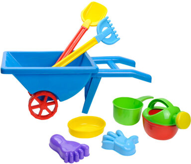 Kruiwagen met Zandbakspeelgoed
