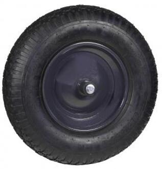 Kruiwagenwiel met metalenvelg en naaldlager