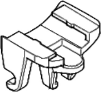 kruk houder voor de DA330D - 454099-1