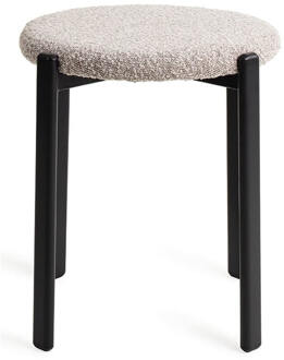 Kruk 'Obu' Bouclé, kleur Raccoon