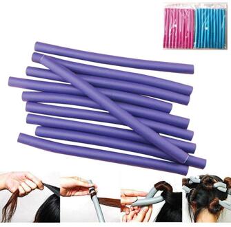 Krultang Haar Rollen Soft Foam Sponge Curlers Gereedschap Strip Salon Stijl