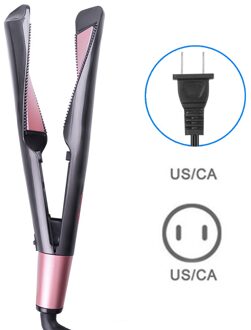 Krultang Haar Wave Wand Professionele 2 In 1 Hair Iron Straightening & Krultang Haarkrulspelden Keramische Looper US NoBox