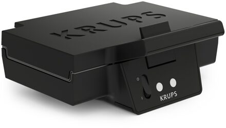 Krups FDK462 Tosti apparaat Zwart