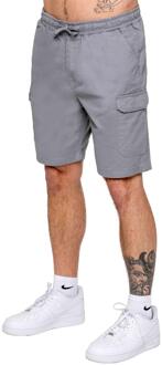 Kruze Heren Cargo Korte Broek Lichtgrijs - XL