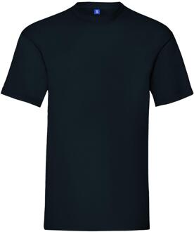 Kruze Heren Crew Neck T-Shirts (5 Pack) - Navy - maat M