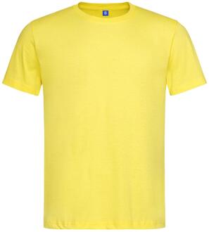 Kruze Heren Crew Neck T-Shirts (5 Pack) - NVY/GRY/SKY/YLW/BEIGE - maat M Veelkleurig