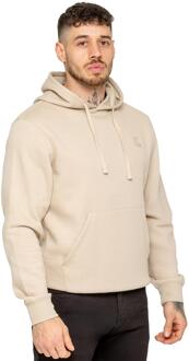 Kruze | Heren fleece hoodie - maat Steen