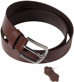 Kruze Heren Leren Riemen Bruin - 3XL