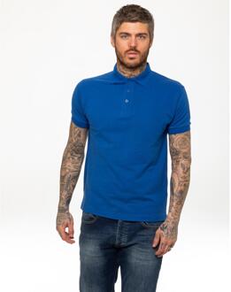 Kruze Heren Poloshirt Korte Mouw - maat Blauw