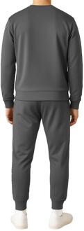 Kruze Heren Poly Tracksuit Set Grijs