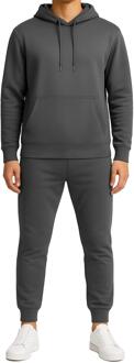 Kruze heren Poly trainingspak met capuchon Grijs