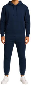 Kruze heren Poly trainingspak met capuchon Navy