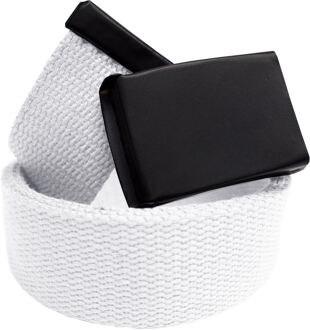 Kruze Heren Riemen Wit - XL/2XL