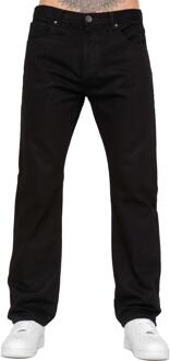 Kruze heren spijkerbroek met rechte pijpen Zwart - 40W/32L