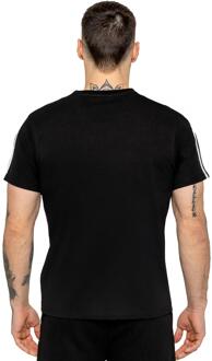 Kruze | Heren Tape T-Shirt Zwart - S