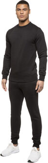 Kruze | Heren Trainingspak Set Zwart - L