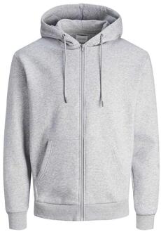 Kruze Heren Zip Up Hoodie Trainingspak Grijs - XL