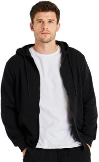 Kruze Heren Zip Up Hoodie Trainingspak Zwart - S