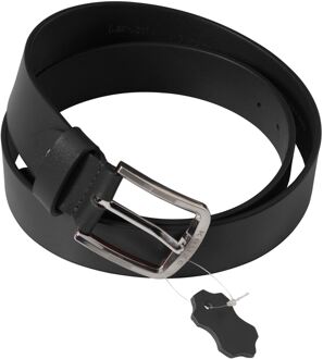 Kruze Heren Zwart Leren Riem - 3XL