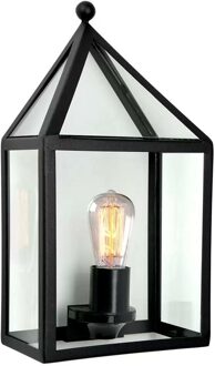 KS Verlichting Buitenwandlamp Laren Zwart