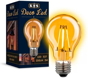 KS Verlichting LED Lamp Deco Led 3W
